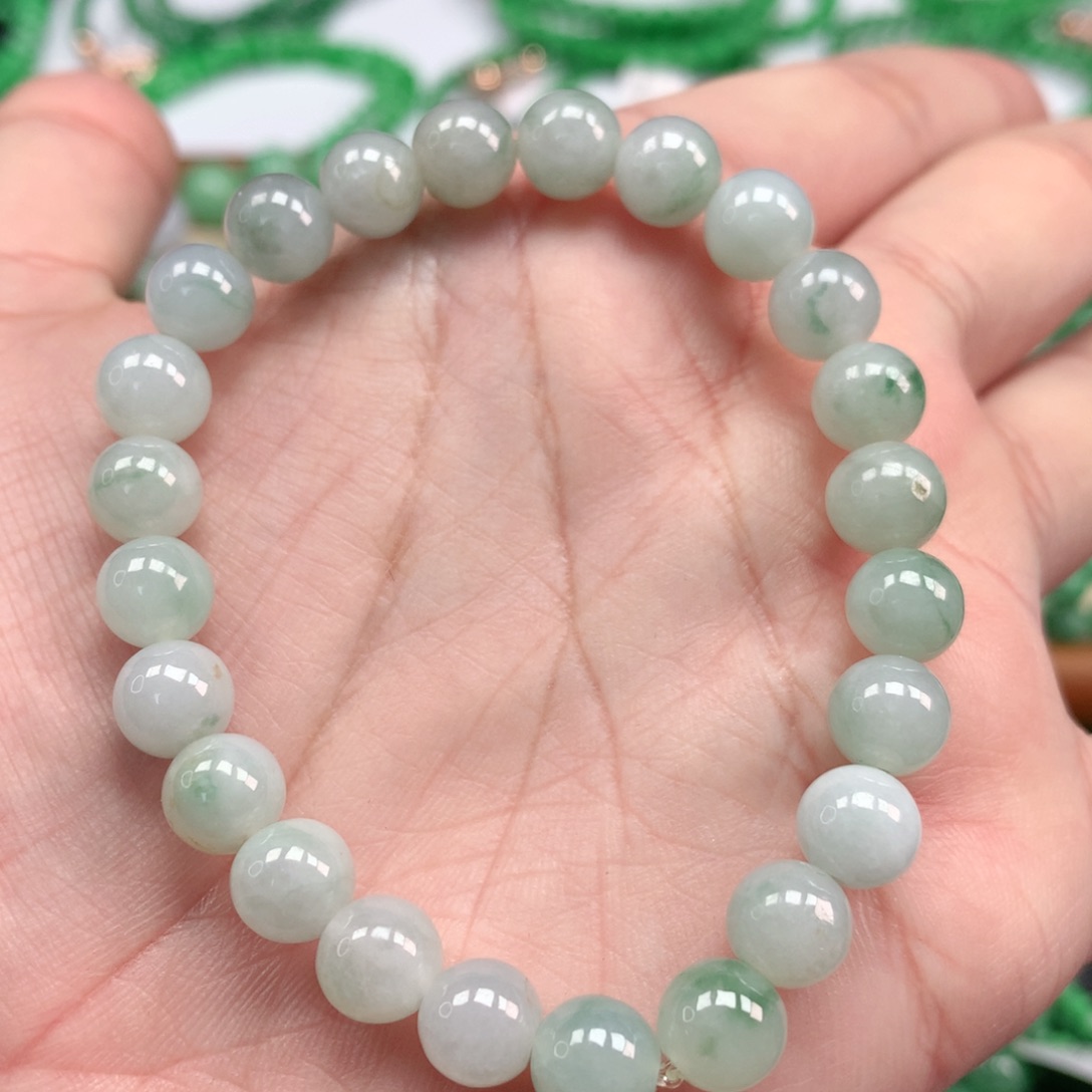 翡翠手链未镶嵌翡翠