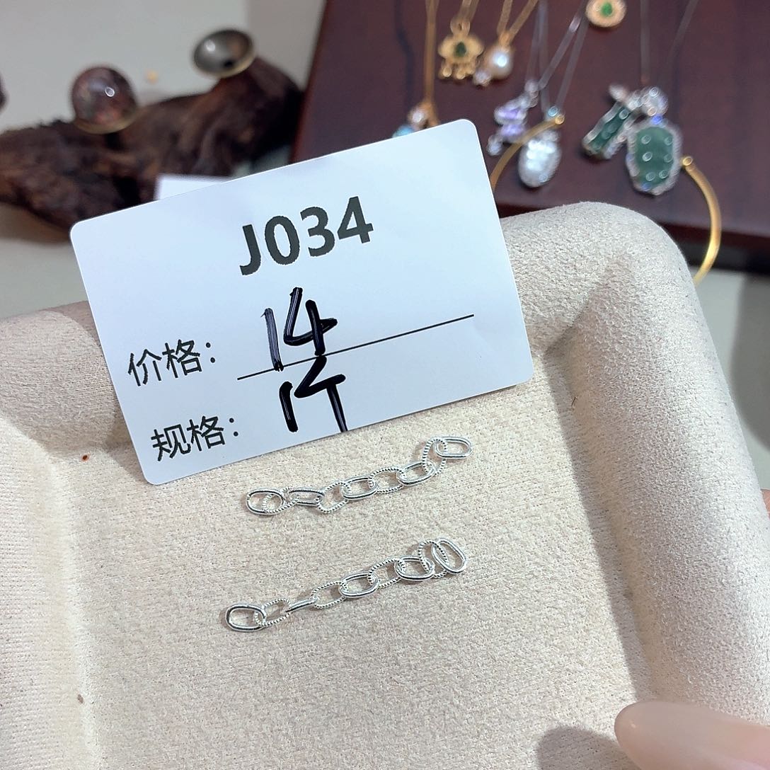 玻璃925银美银计J034