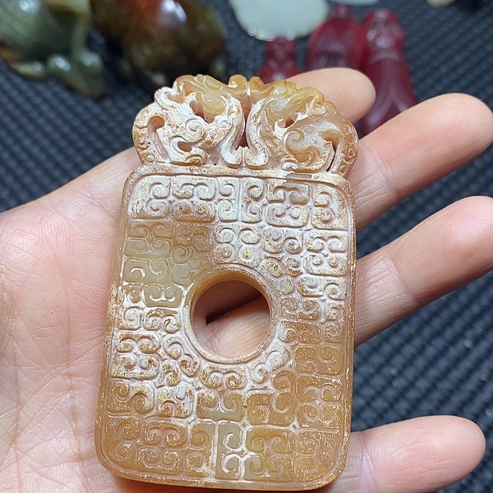 吊坠白玉菩提好物