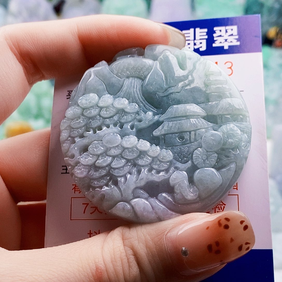 吊坠(不含链)未镶嵌翡翠