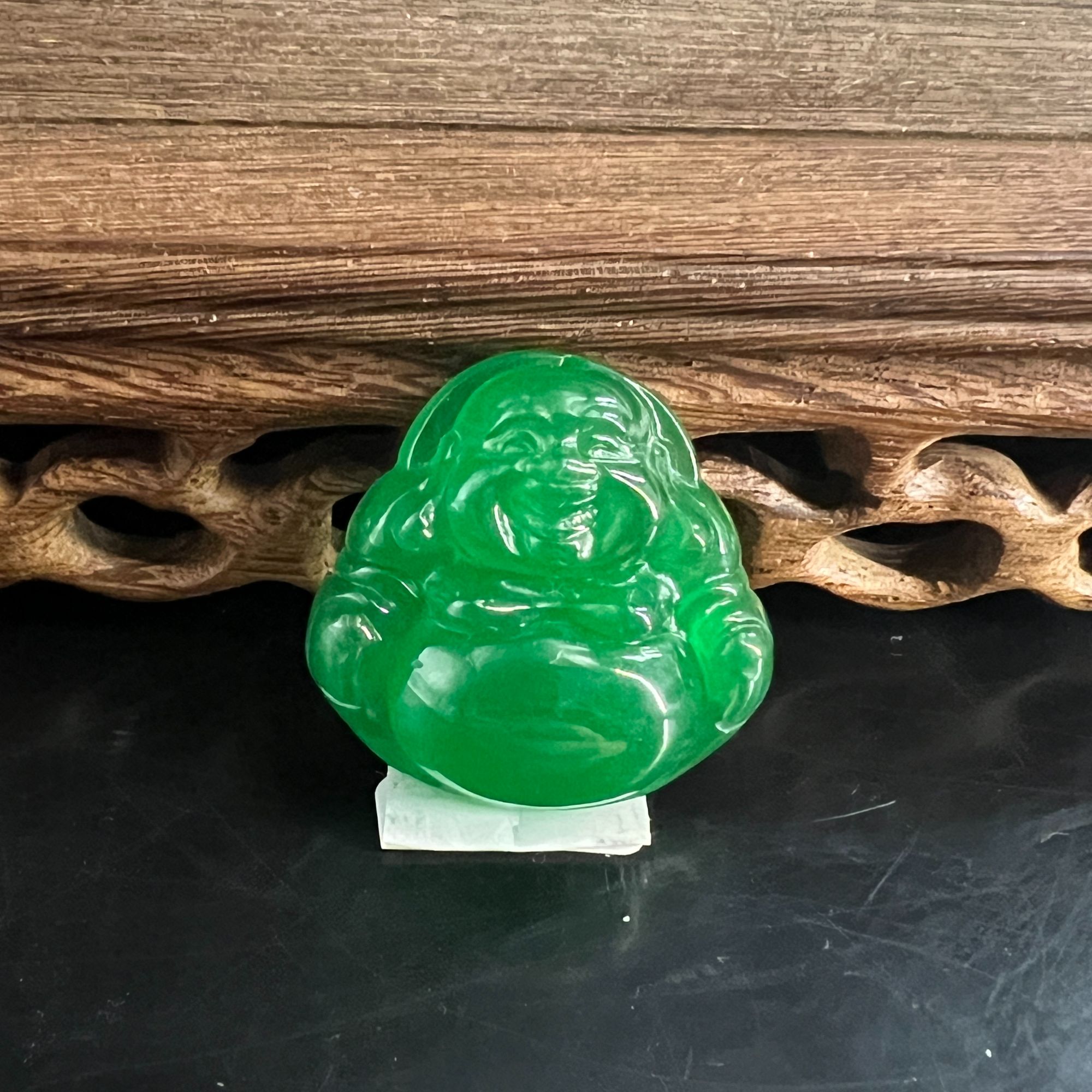 氵青代 老坑翡翠佛公翡翠