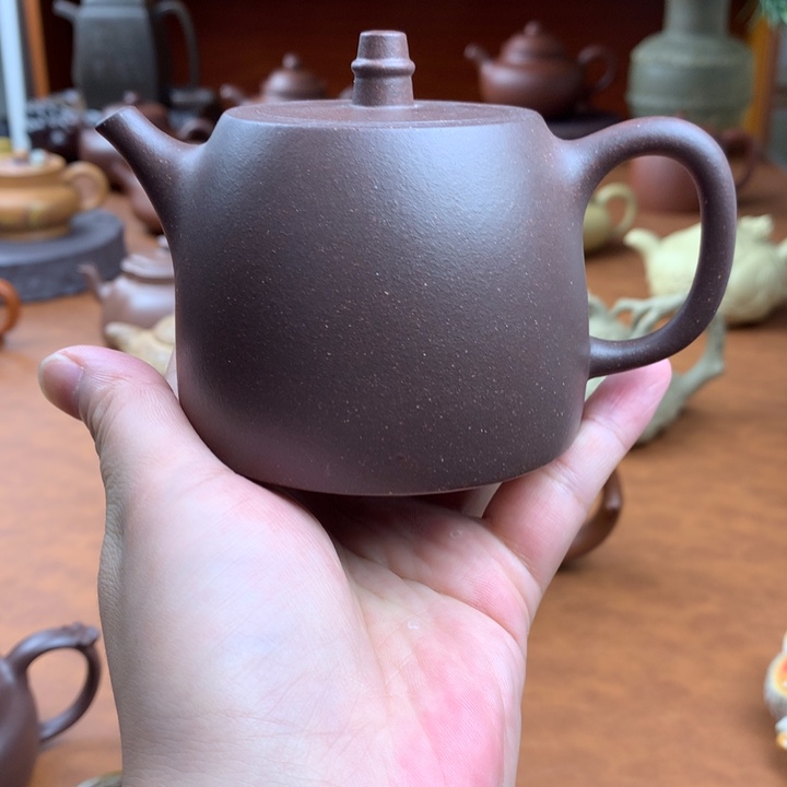 茶壶紫砂汉铎容量180原矿