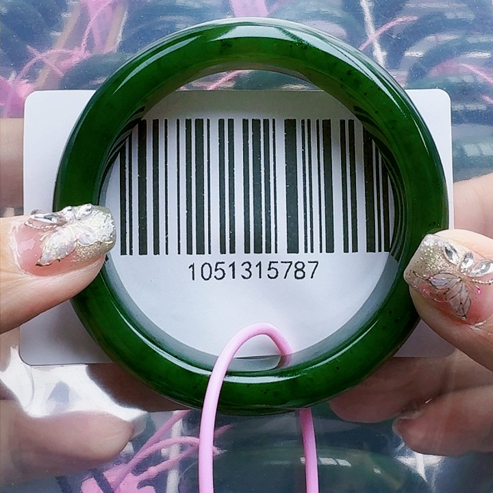 和田玉（碧玉）手镯未镶嵌53