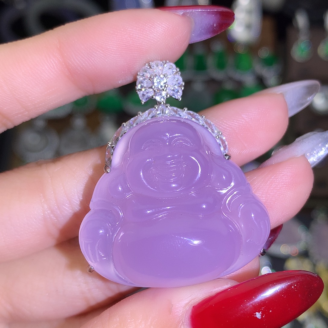 许***，玛瑙/玉髓银S925镶嵌颈饰