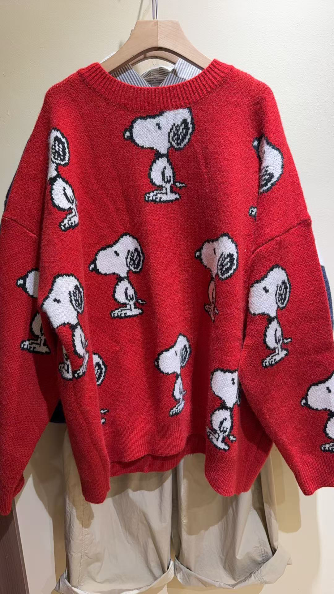 泡菜国史努比毛衣