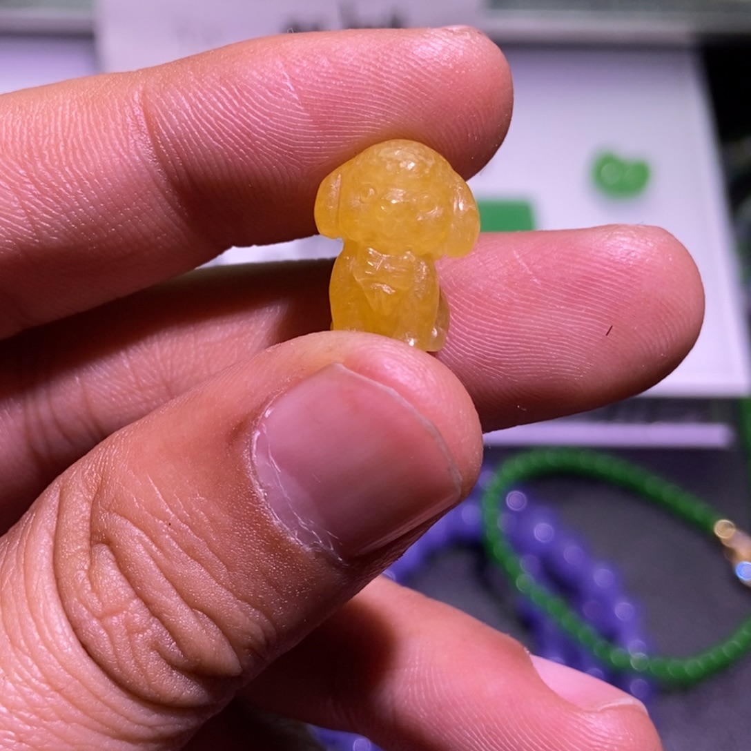 翡翠未镶嵌颈饰吊坠