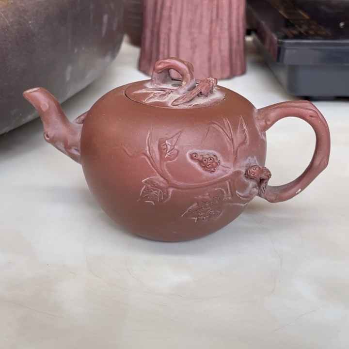 紫砂茶壶完***者手工紫砂壶