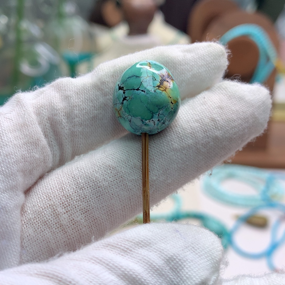 绿松石未镶嵌饰品