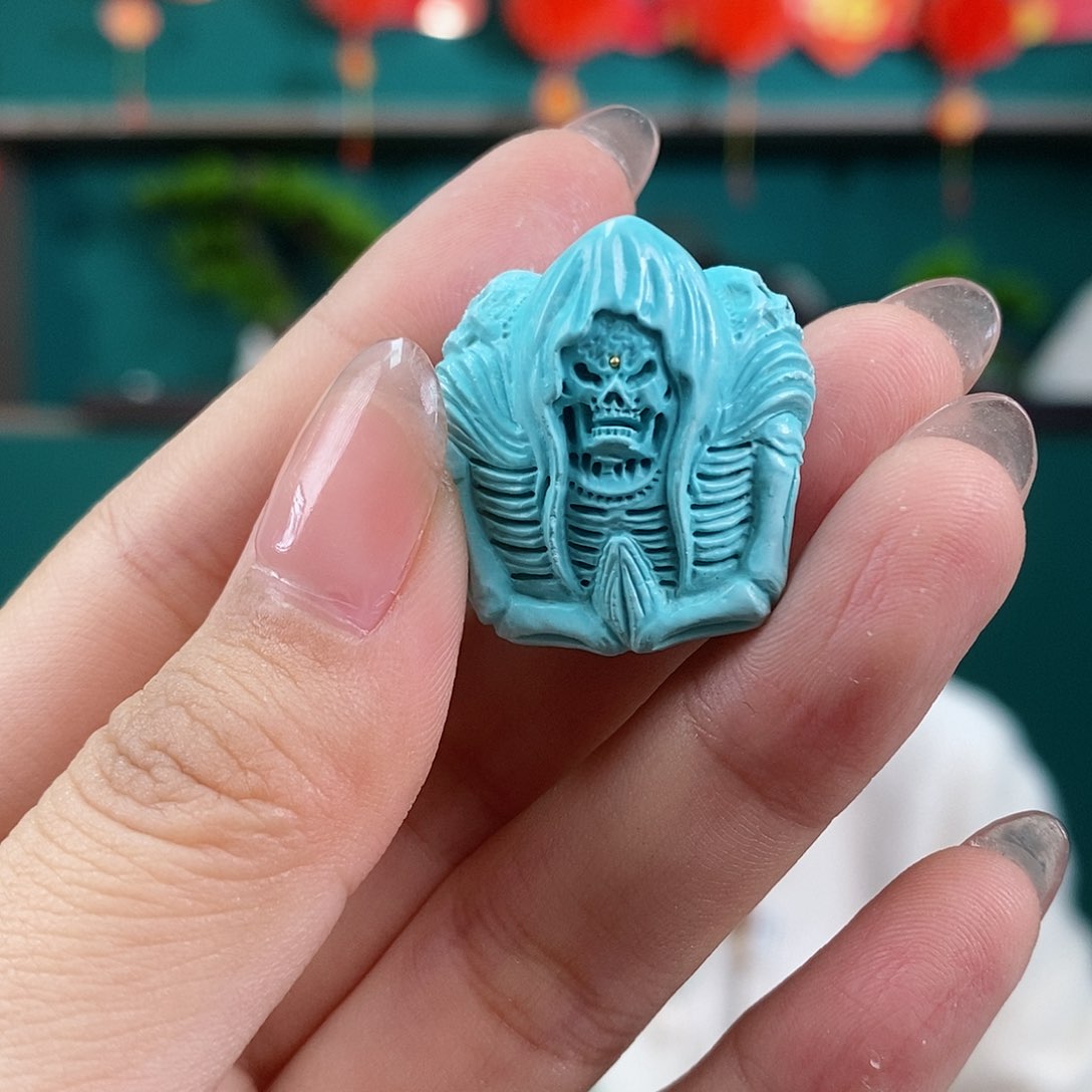 绿松石珠宝奇石未镶嵌