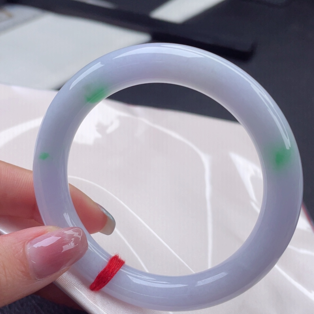 翡翠未镶嵌手镯54.9圈