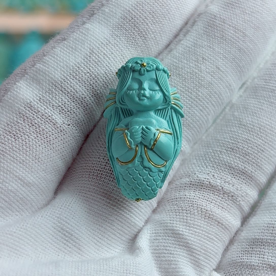 绿松石未镶嵌珠宝奇石