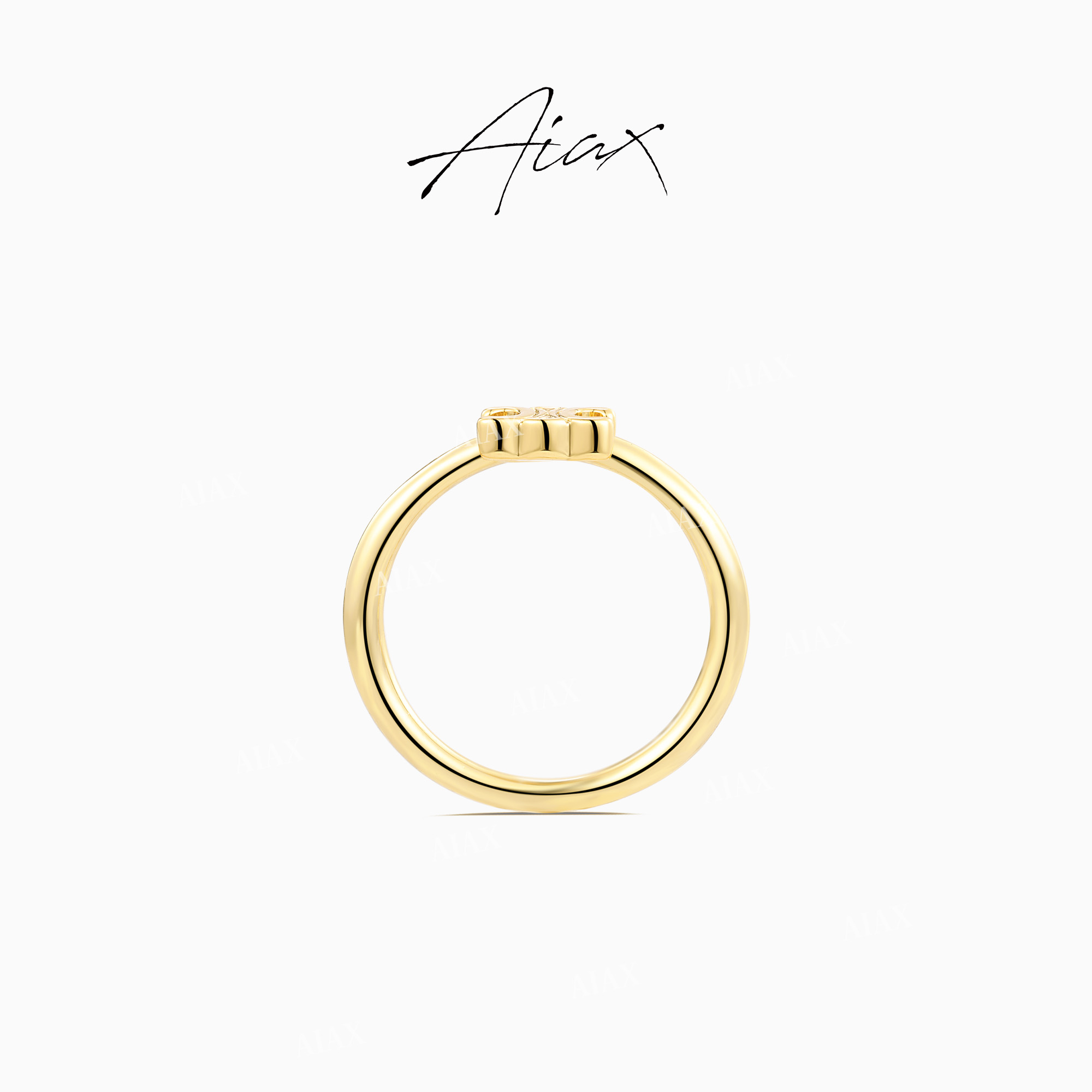 AIAX 出游季 【夏上新】气质轻奢经典时尚百搭戒指TSS7292