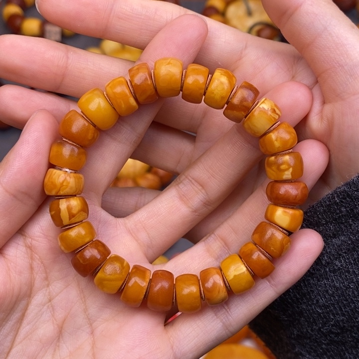 琥珀未镶嵌裸石蜜蜡M