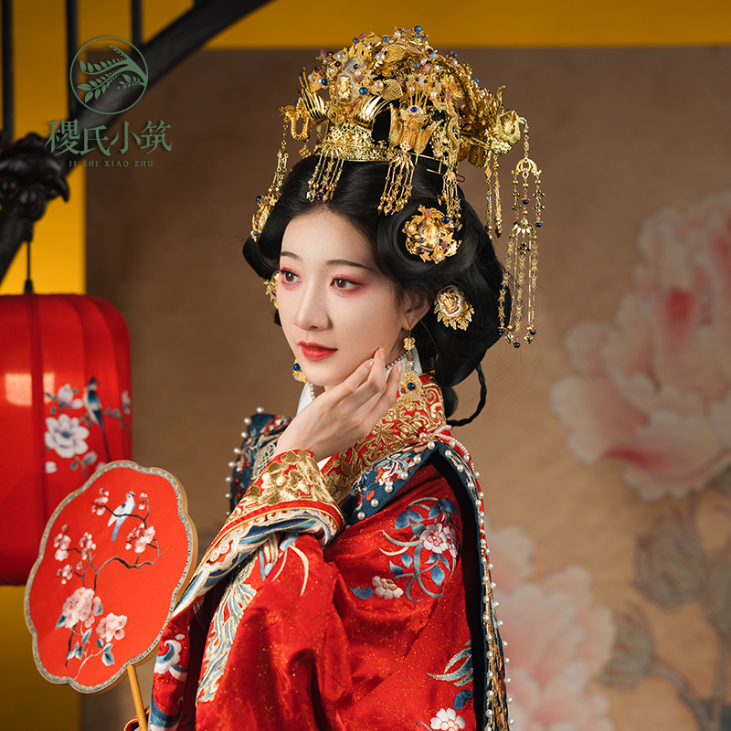 稷氏小筑   金玉良缘  古风汉服发饰发簪发冠