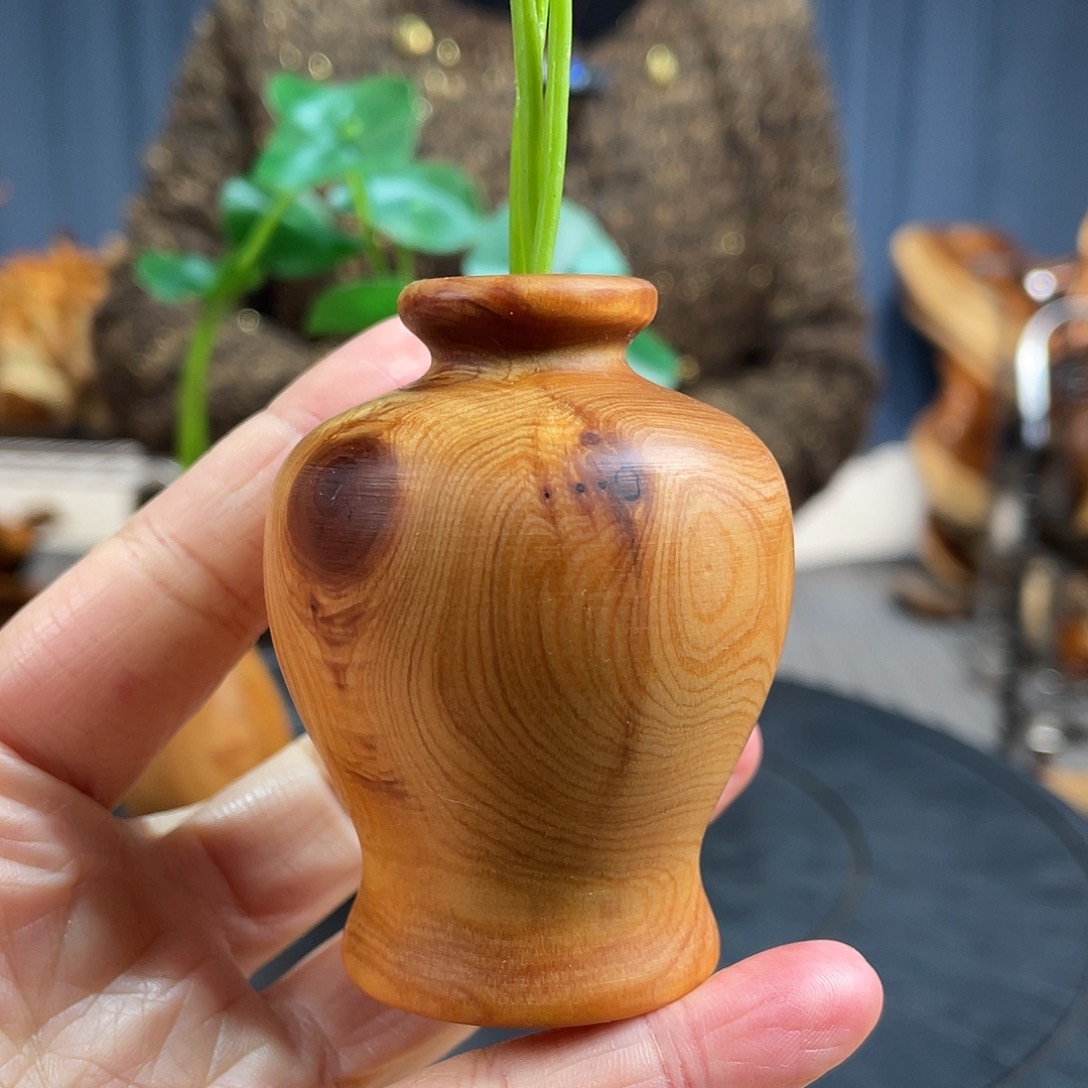柏木（崖柏）崖柏花瓶