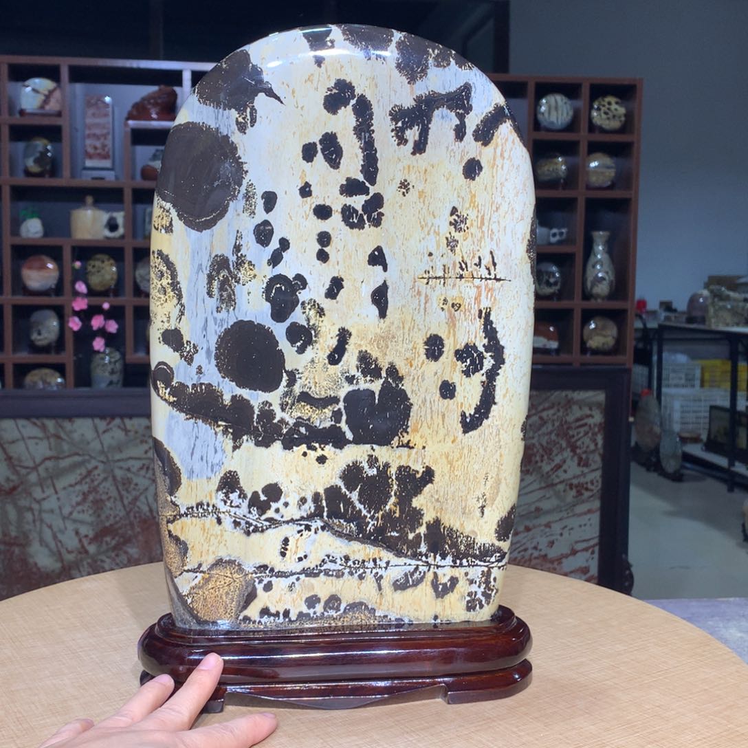 紫砂，广西国画石摆件，收藏观赏