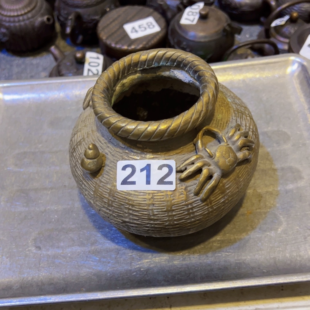 ****变黄铜摆件，文房摆件