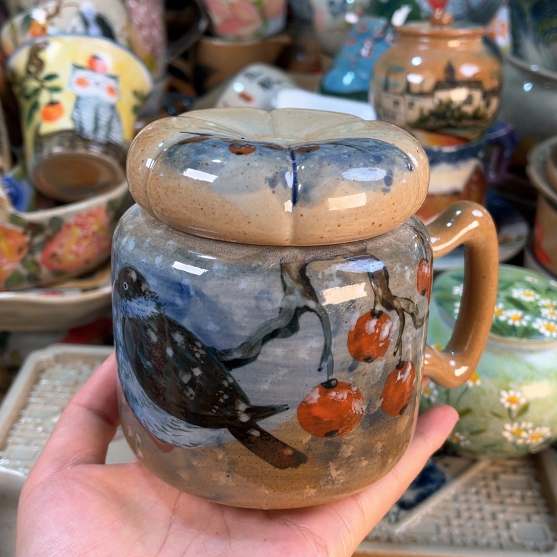 景德镇手工手绘杯