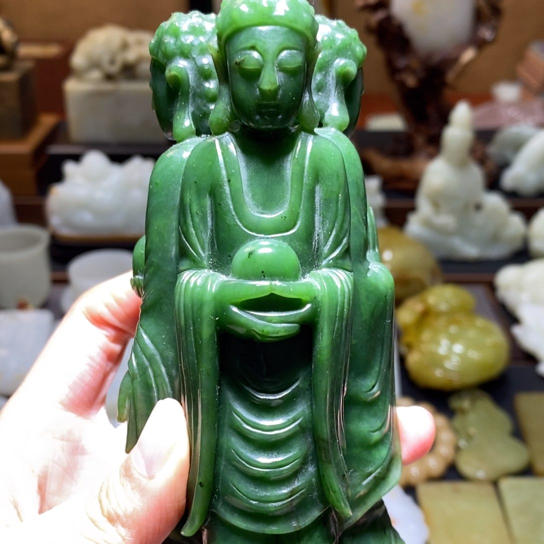 和田玉挂件未镶嵌子*