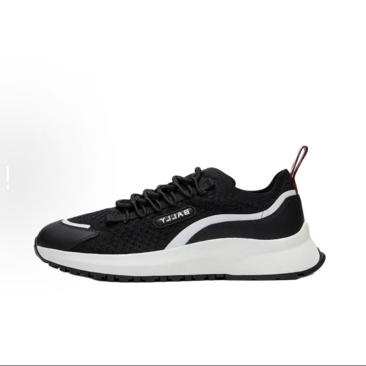 未使用 BALLY/巴利 Darwey-T 圆头厚底 系带休闲鞋(姜来)