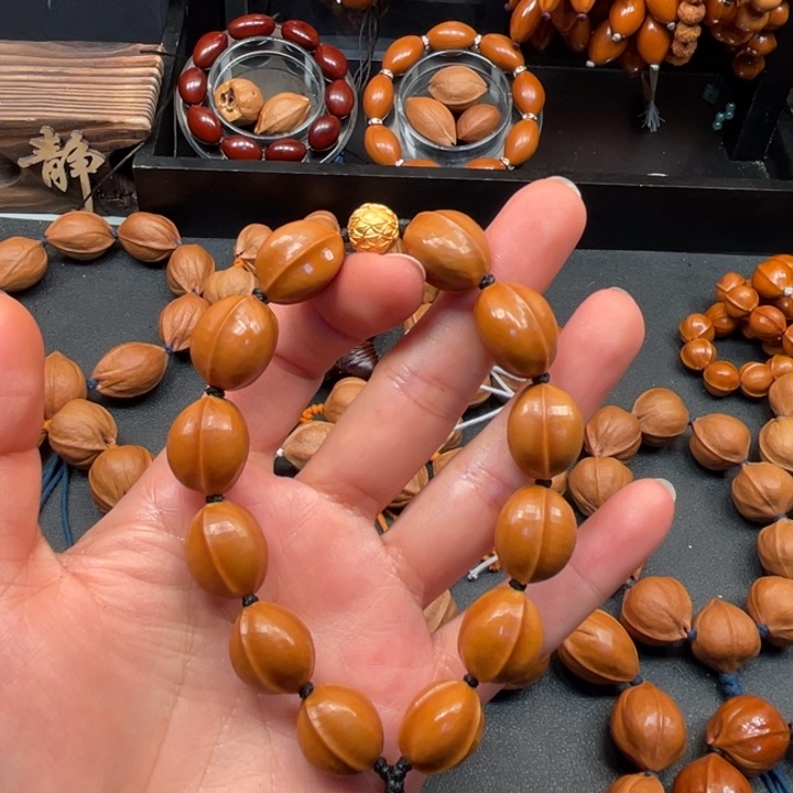 手串/手链橄榄核铁核鲨鱼背1518