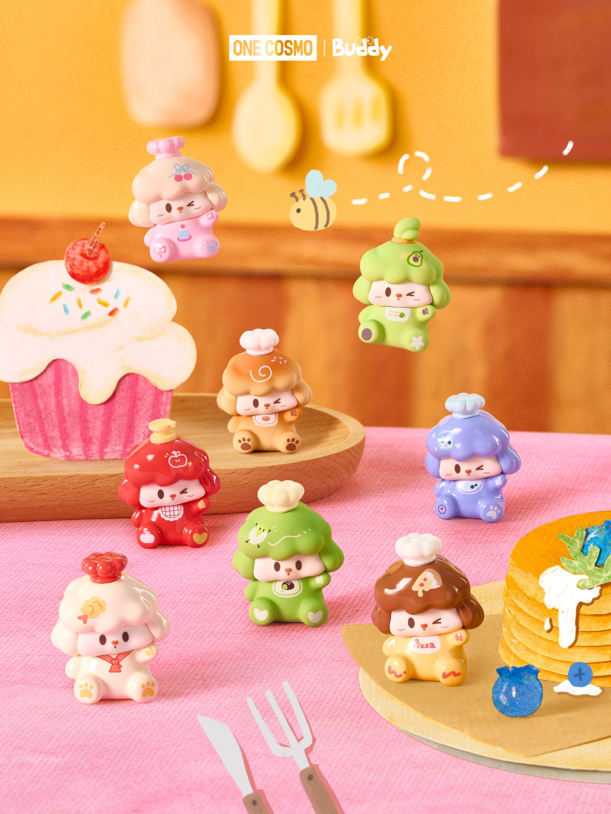 【拆盒】百变BUDDY系列萌粒盲盒潮玩