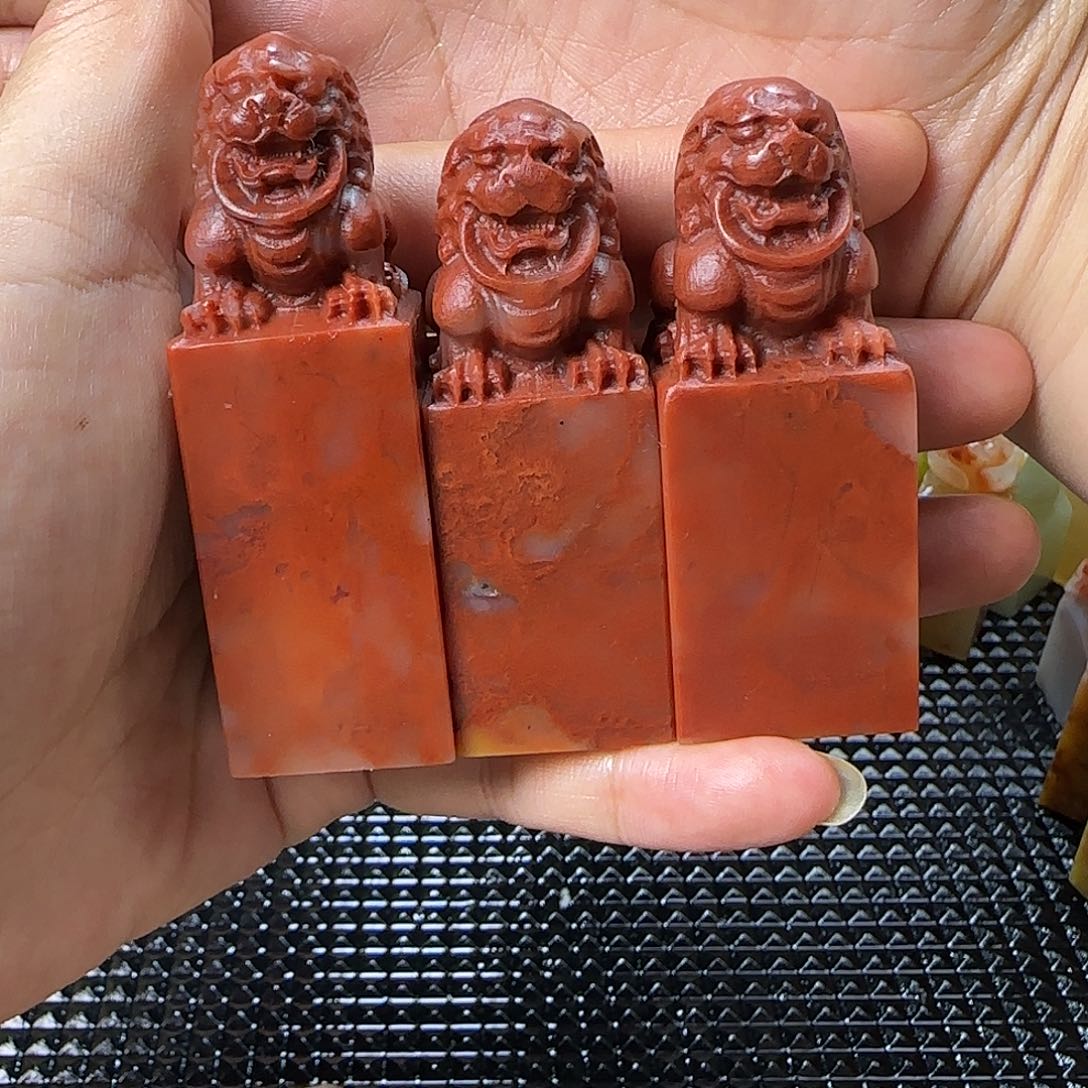 老挝石印石2.3~2.5cm33333
