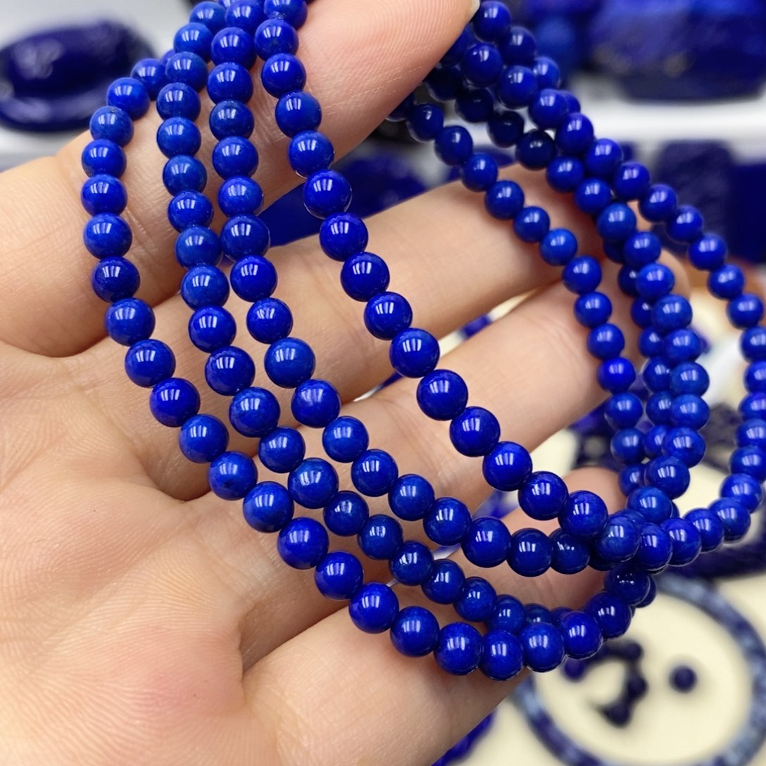 青金石手链未镶嵌