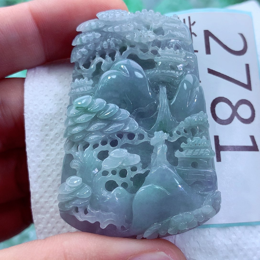 吊坠(不含链)未镶嵌翡翠