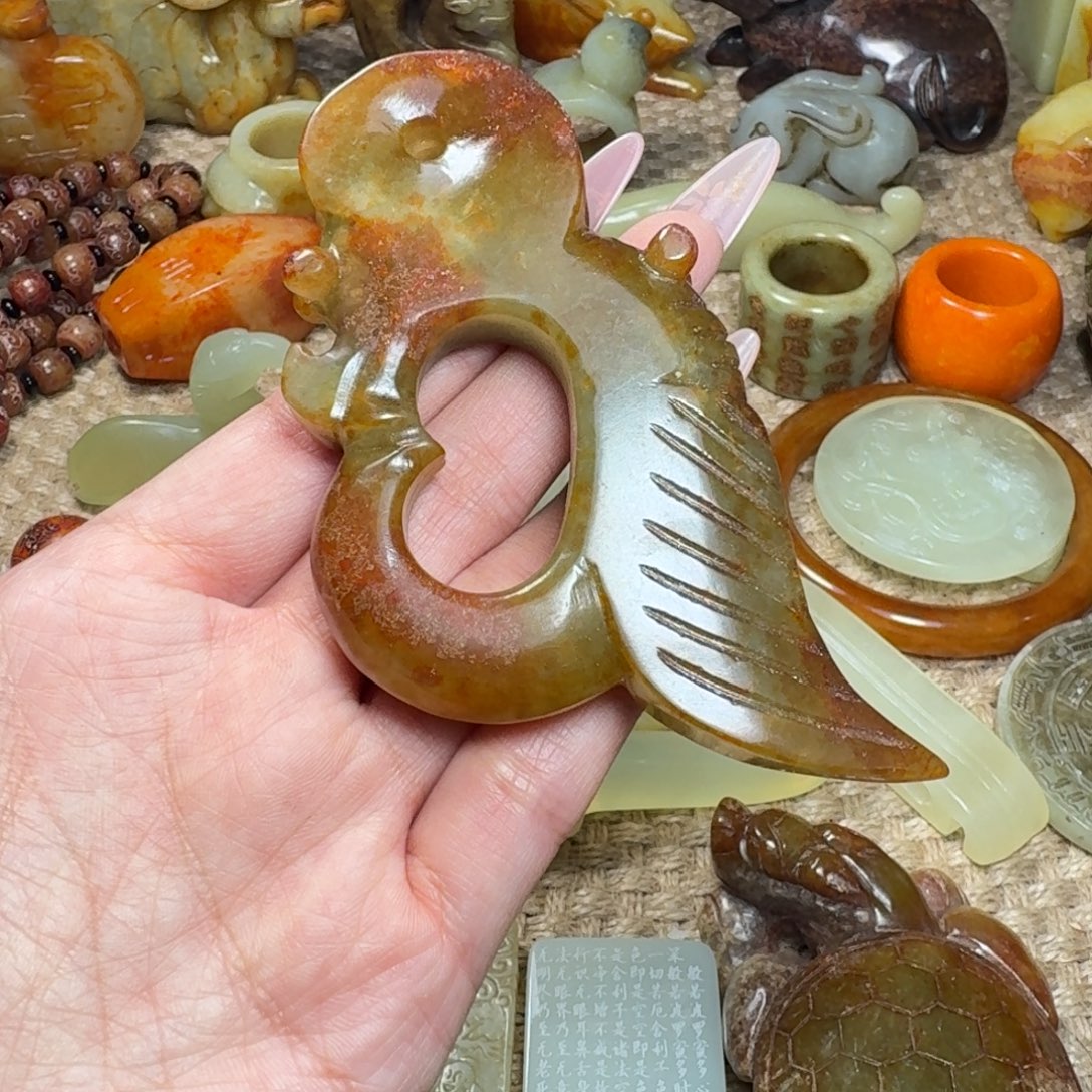 白玉菩提吊坠挂件