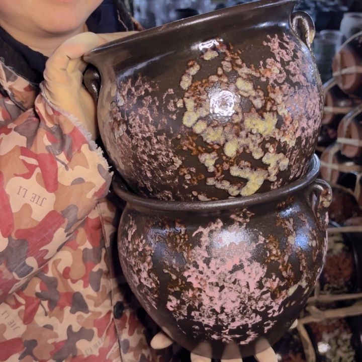 花盆 透气 紫砂 口径 20高度19