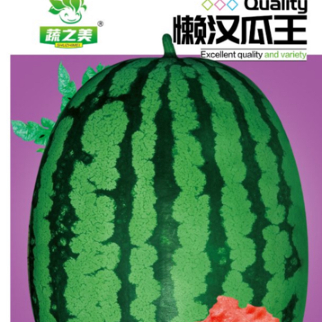 赖汉瓜王西瓜种子蜂蜜盆栽冰麒麟花皮懒汉拇指小西瓜薄皮水果组合
