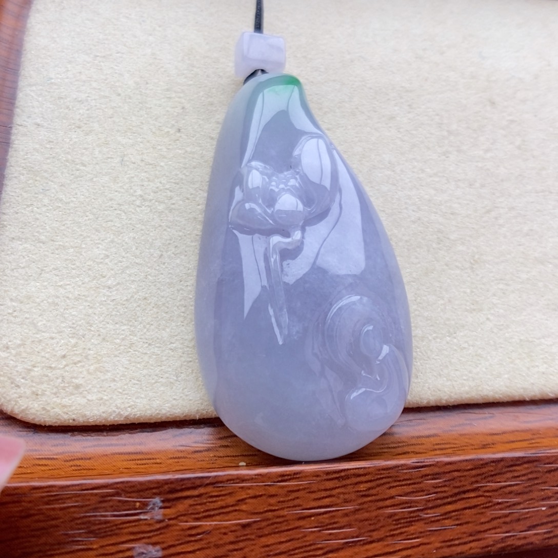 翡翠未镶嵌颈饰吊坠67