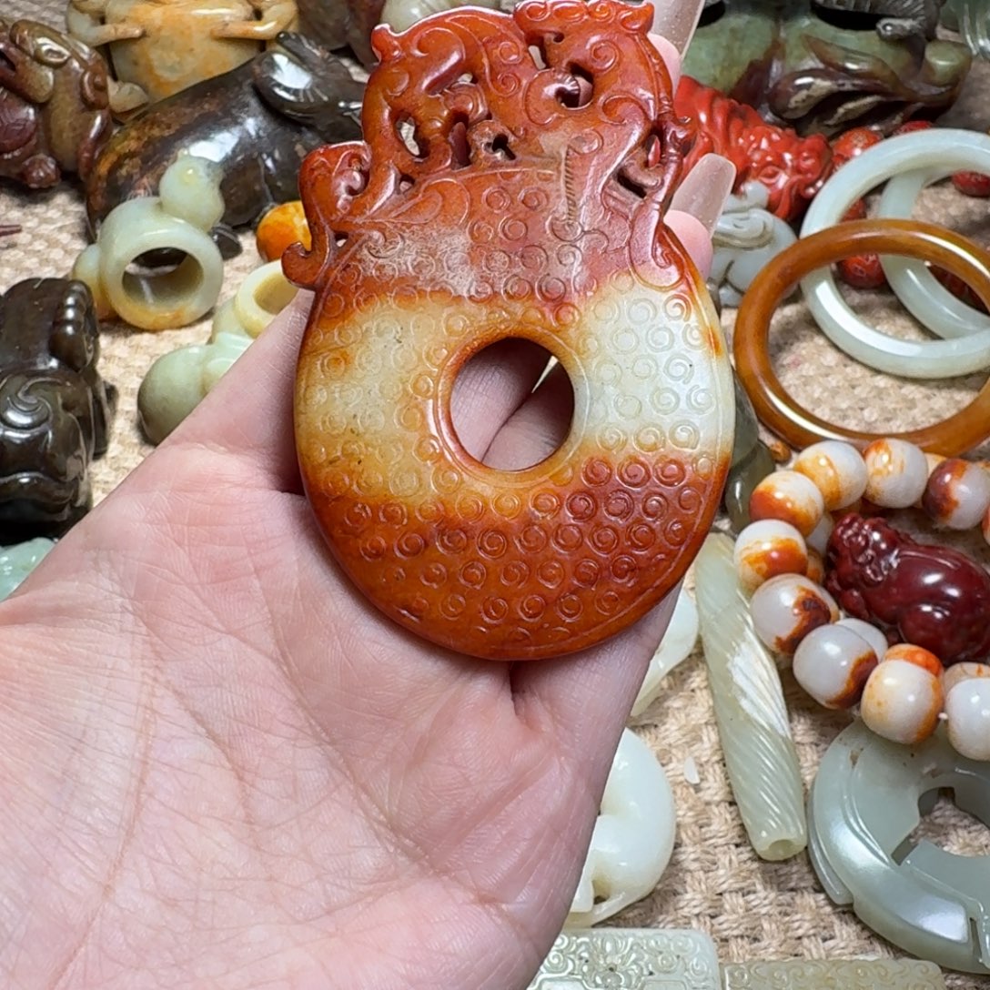 白玉菩提吊坠挂件