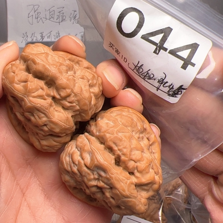 核桃三角开背蛙044号