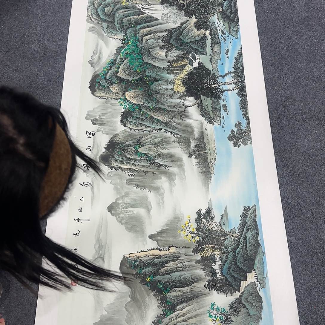 国画超级好看的一幅国画作品
