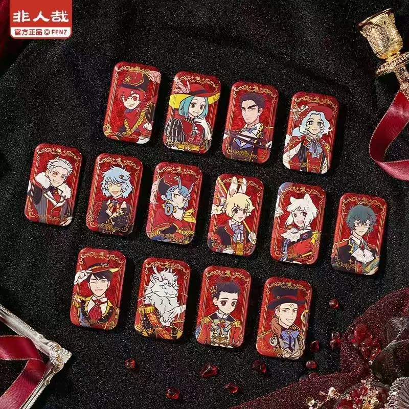分子互动【许愿池】非人哉盛装舞步系列马口铁徽章/周边