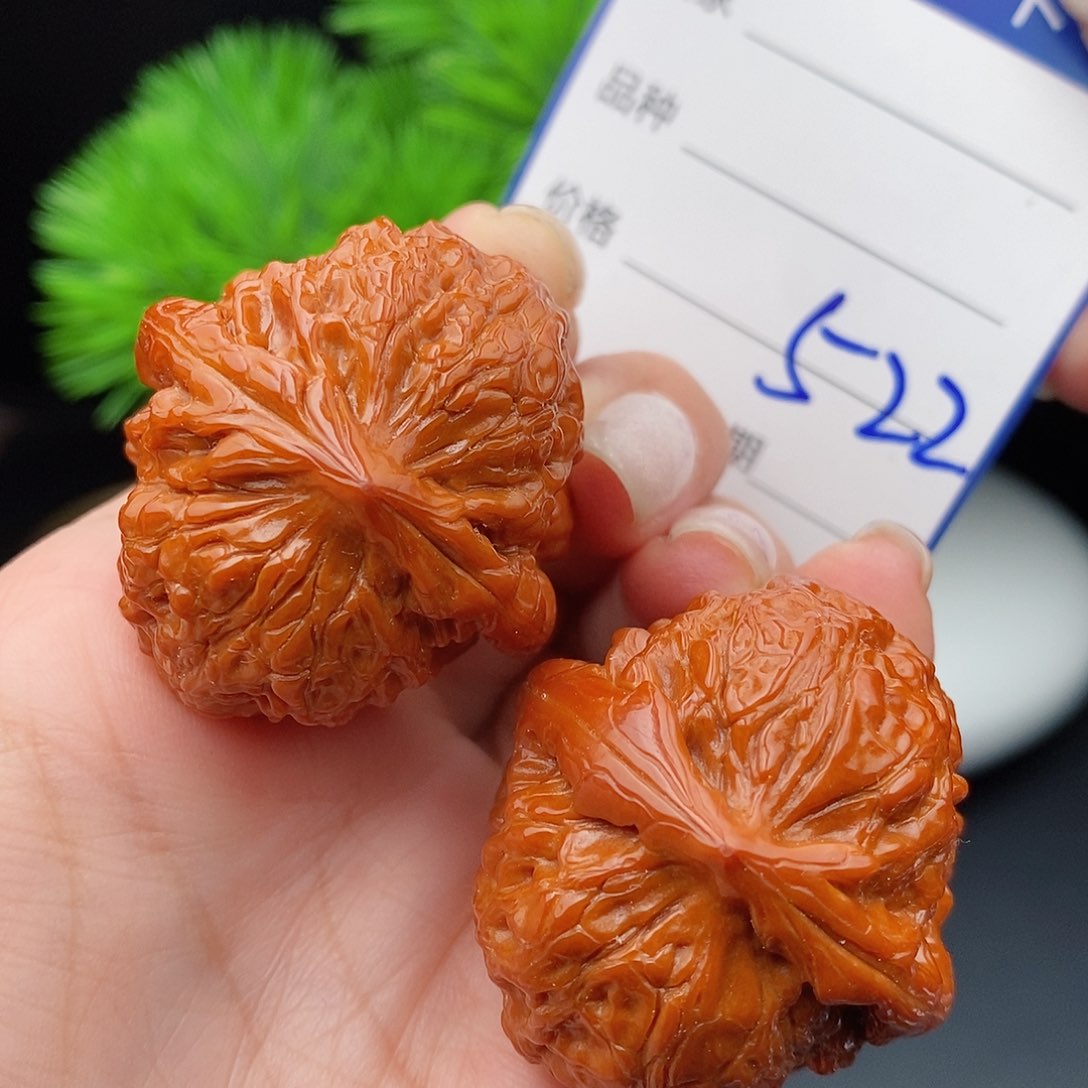 文玩核桃把件37大团圆522