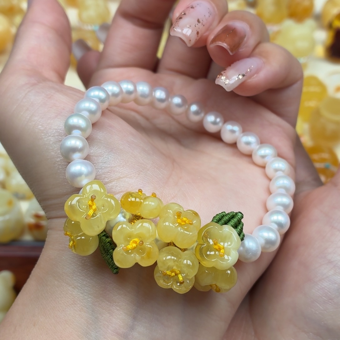 琥珀未镶嵌裸石蜜蜡