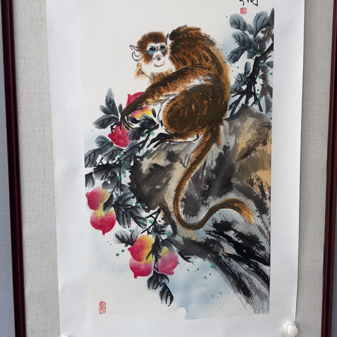 国画亲笔手绘原创作品