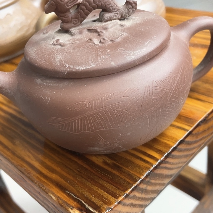 紫砂茶壶处理一把