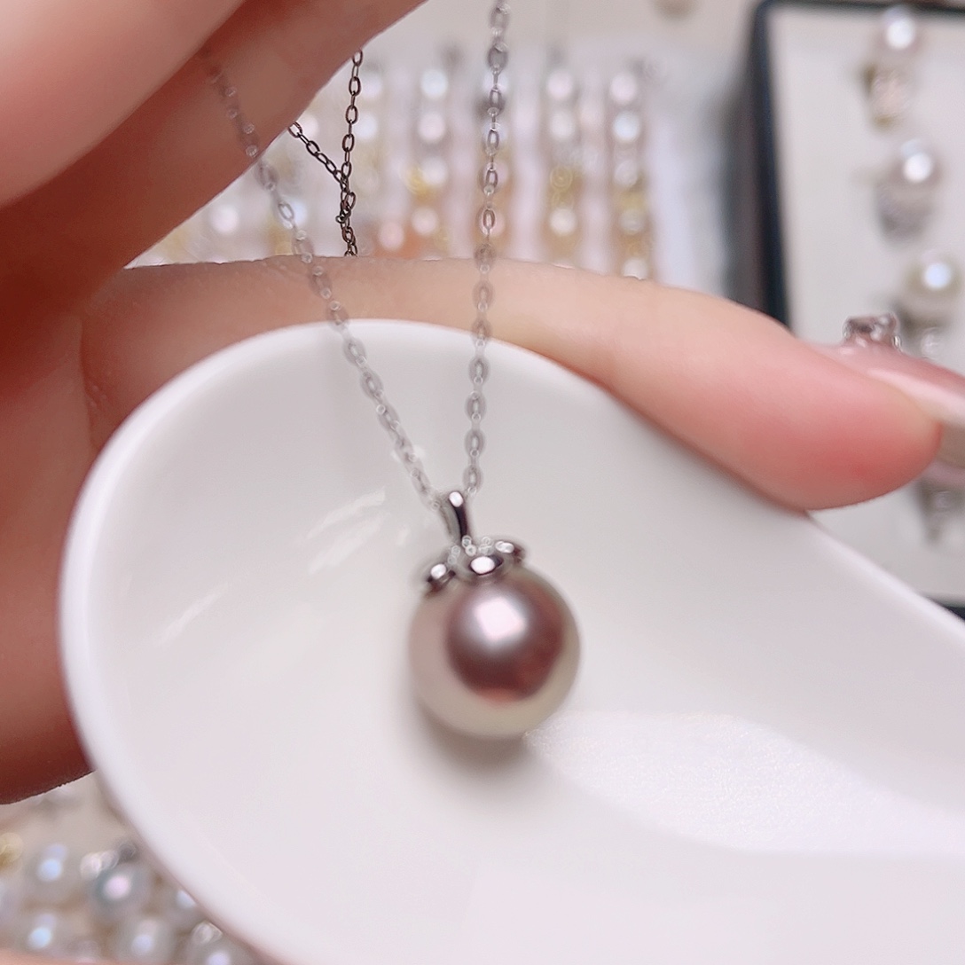 未镶嵌吊坠(赠链)淡水珍珠