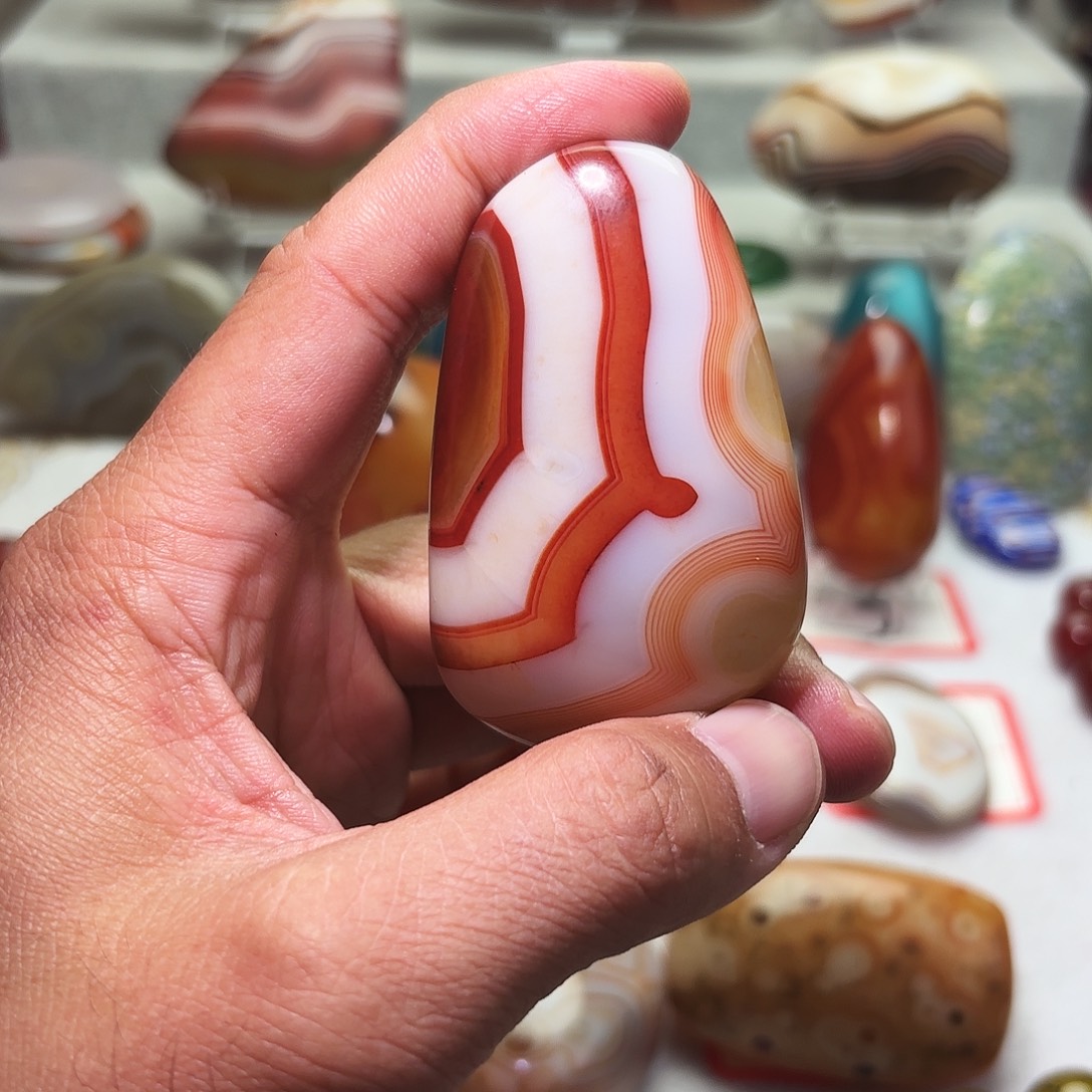 F***y玛瑙/玉髓未镶嵌颈饰