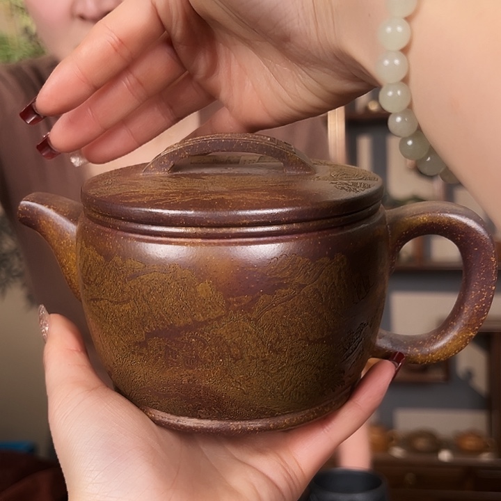 紫砂茶壶宜兴紫光堂