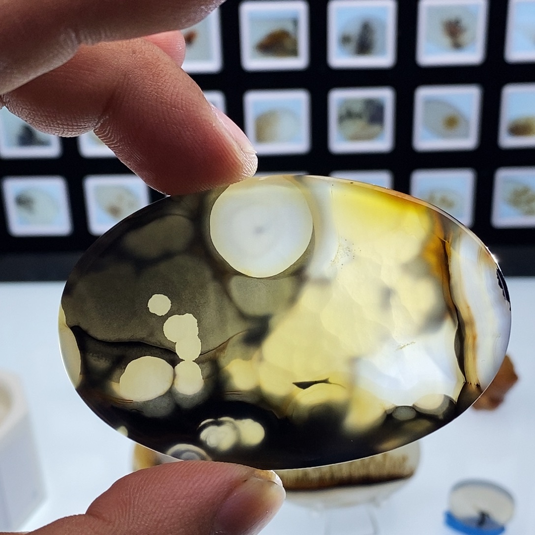 玛瑙/玉髓未镶嵌吊坠(不含链)41