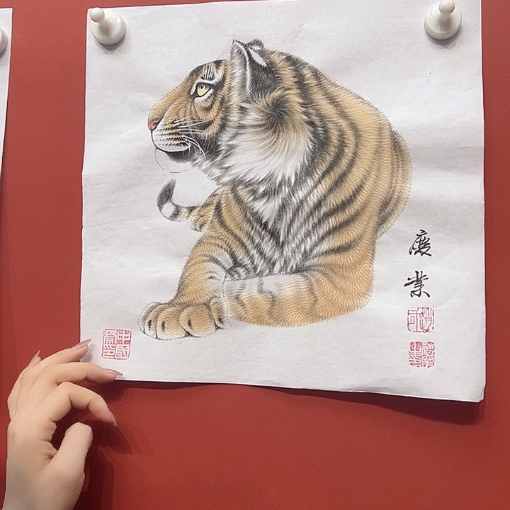 国画赵庆业老师国画作品月