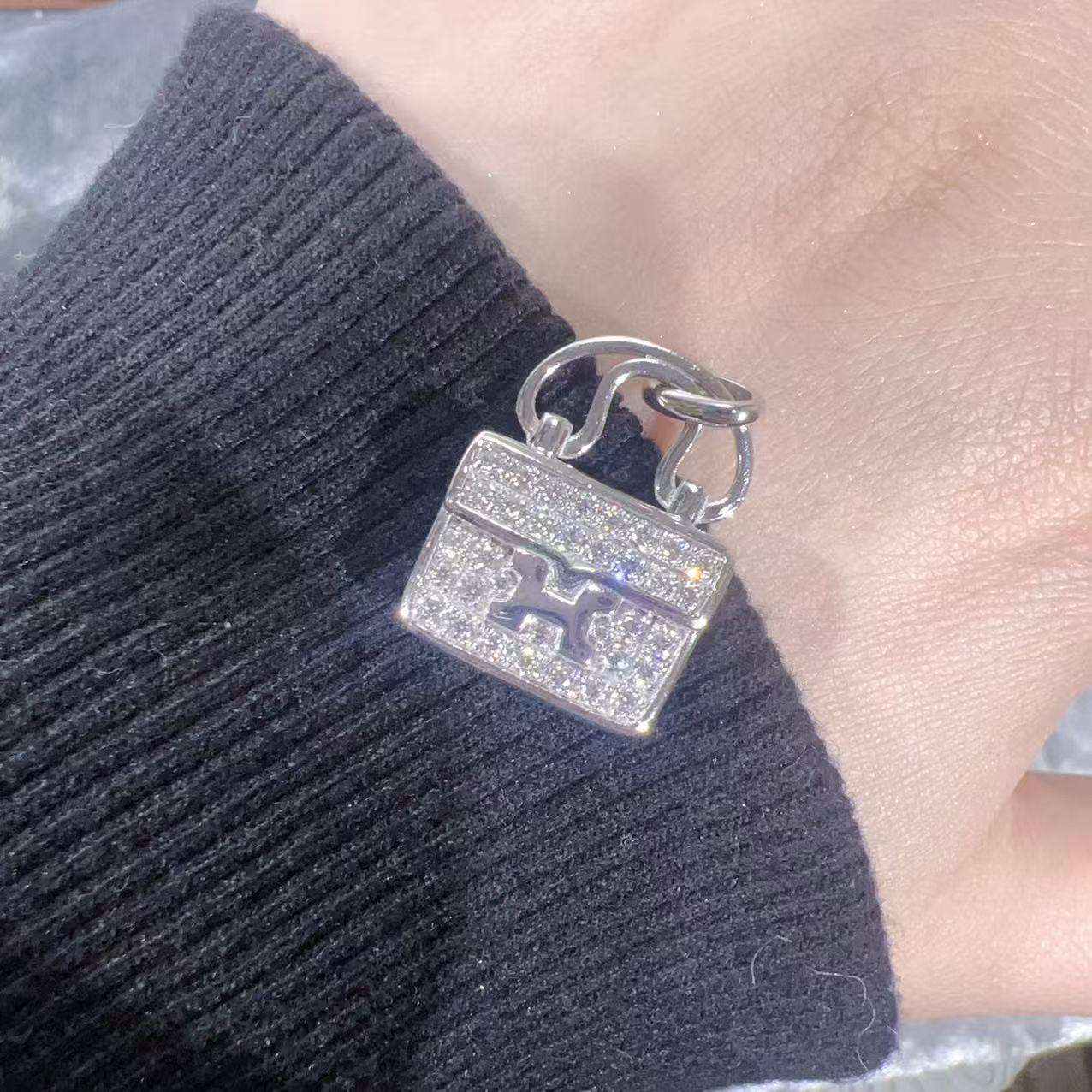 铂金Pt950吊坠  7.47克