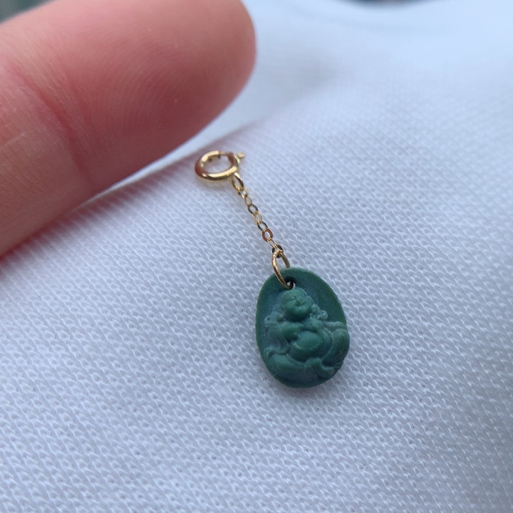 绿松石绿松石配饰18K金镶嵌