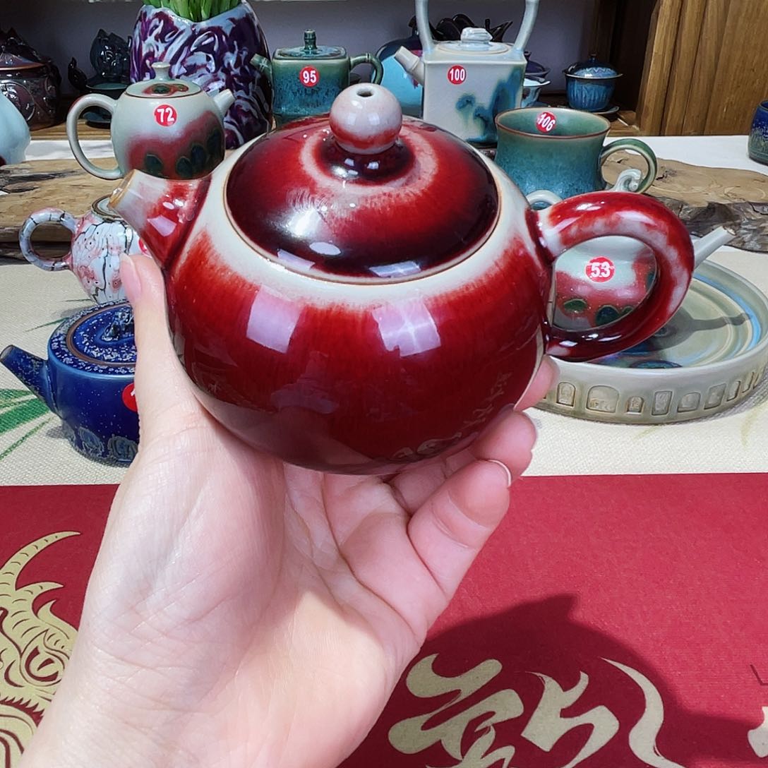 壶禹州钧瓷艺术作品