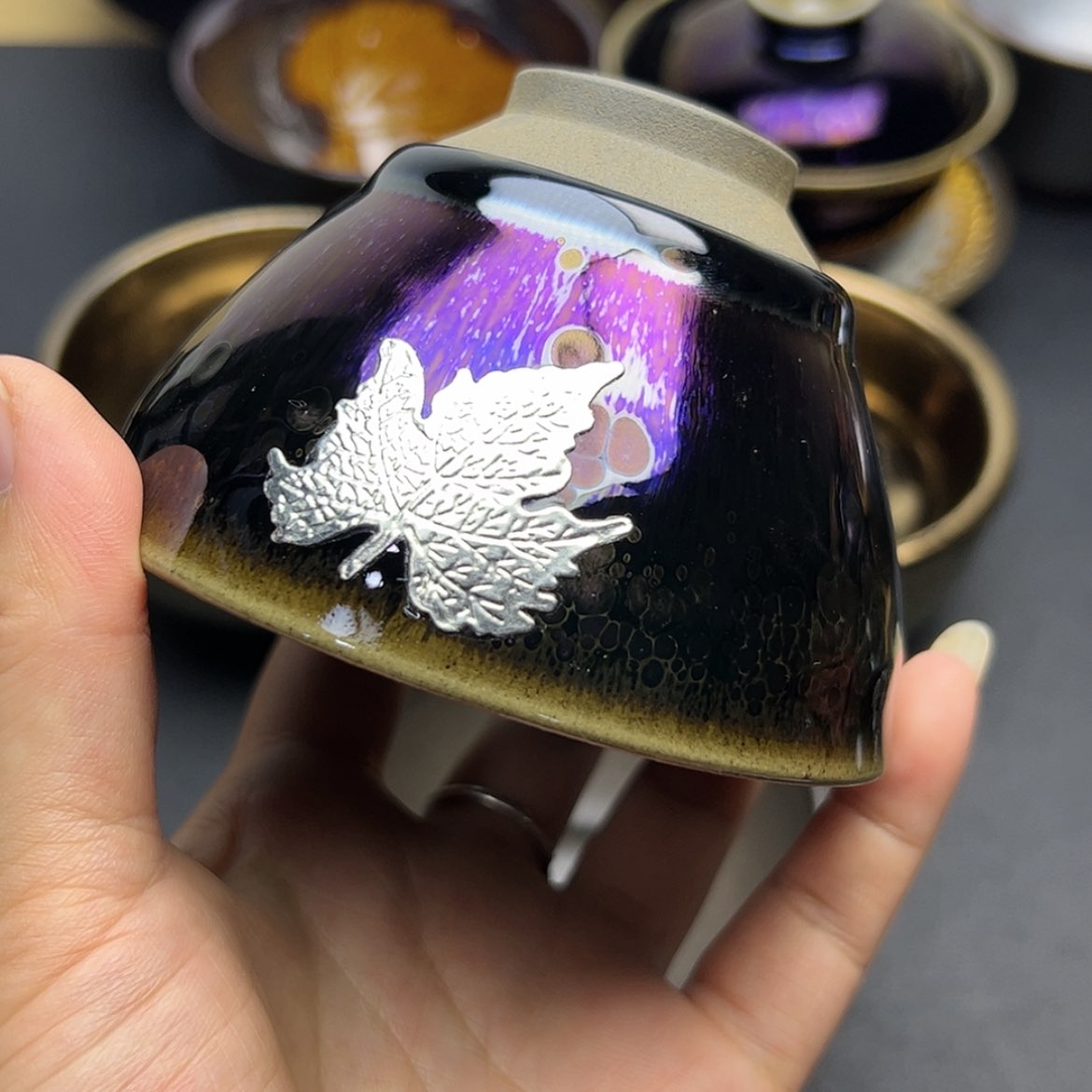【闪购商品】茶盏建窑建盏主人杯